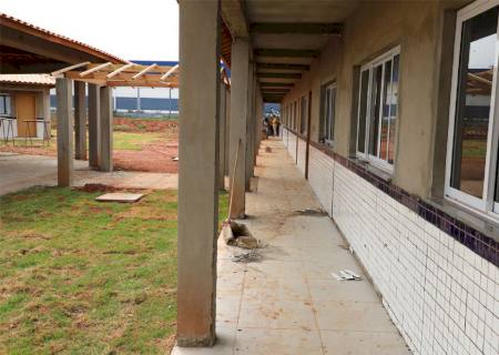 Obra da Escola Municipal do Universitário deverá ser entregue no início de 2024